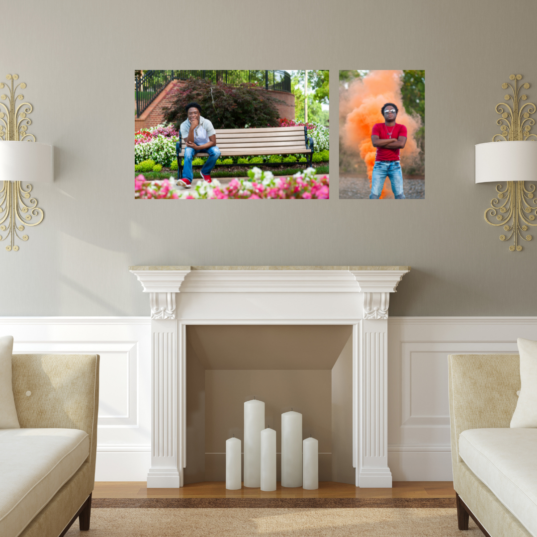 Displaying High School Senior 20x30 image in your home in Metro Atlanta